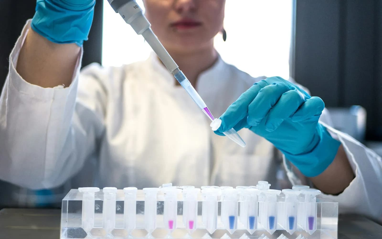 Sample preparation with a pipette