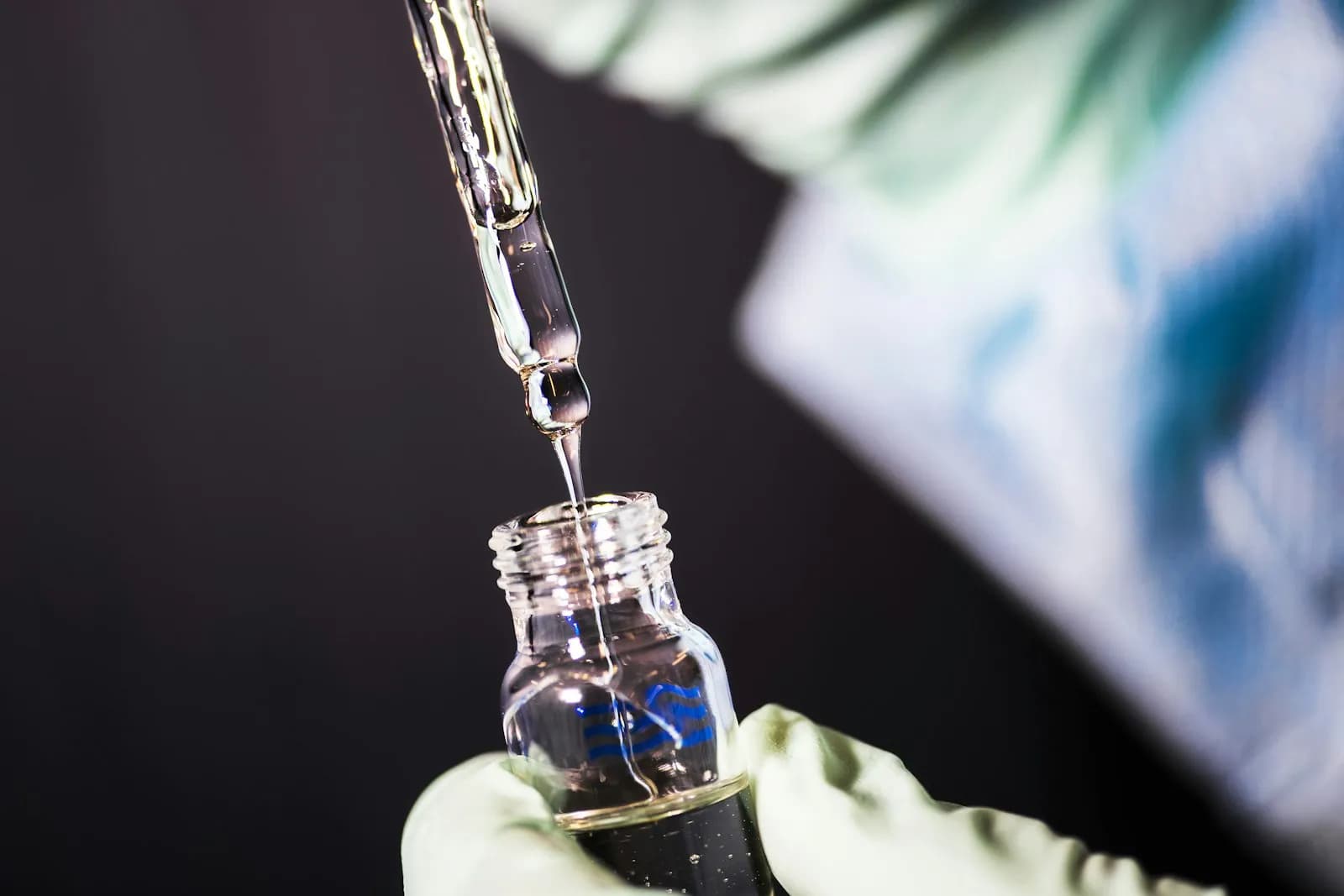 HPLC-grade solvent sample preparation